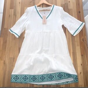 ESQUALO gauze dress